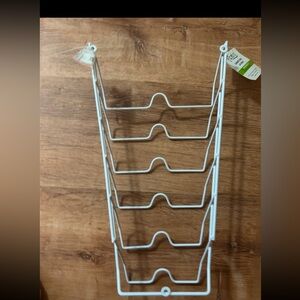 Cabinet door pot lid  rack …brand new with screws